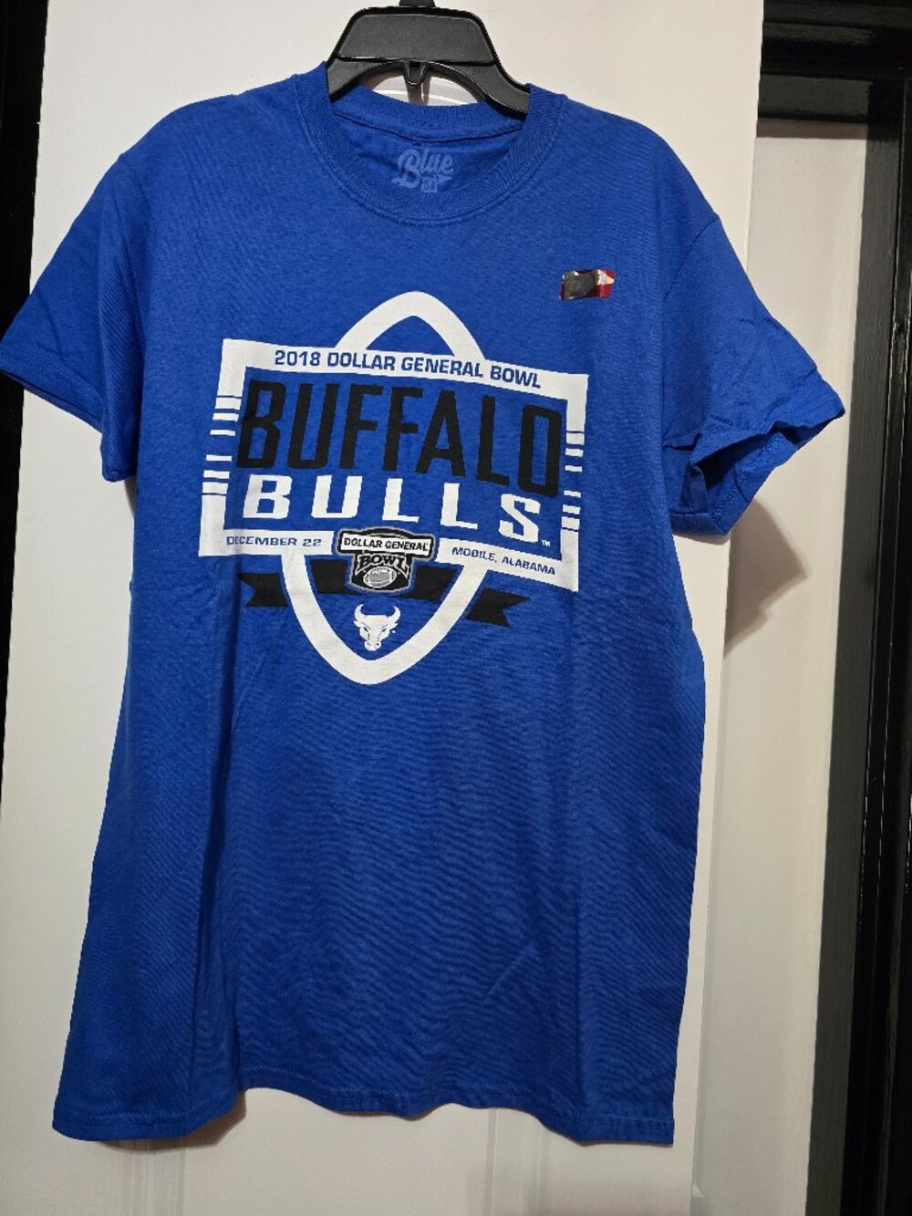 Blue 84 Men's Blue Buffalo Bulls Dollar General Bowl Graphic Tee Size Small